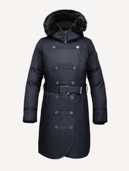 Пуховое пальто Ursula Heater (Женский; L; Navy)